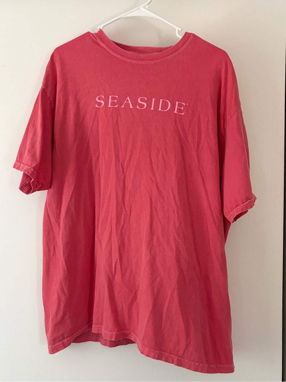 Seaside Coral Pink Graphic T-Shirt